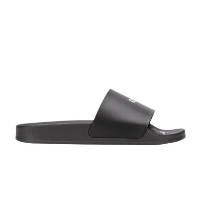 Pre-owned Off-white Wmns Pool Sliders 'black' | Women's Size 38