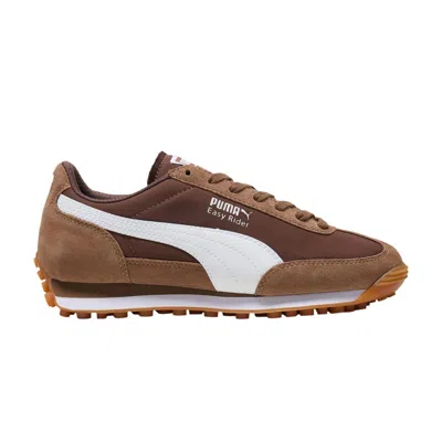 Pre-owned Puma Easy Rider Sn Big Kid 'haute Coffee' | Brown | Kid's Size 5.5