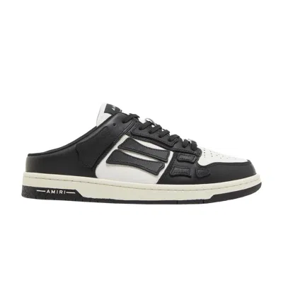 Pre-owned Amiri Skel Top Low Slip-on 'black White' | Men's Size 43