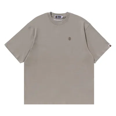 Pre-owned Bape Tonal Ape Head One Point Tee 'charcoal' | Grey | Men's Size Xl