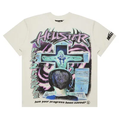 Pre-owned Hellstar Online T-shirt 'white' | Men's Size S