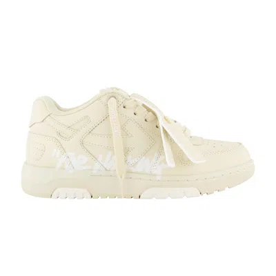 Pre-owned Off-white Wmns Out Of Office 'for Walking - Beige' | Cream | Women's Size 40