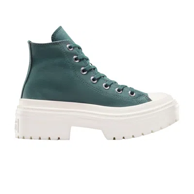 Pre-owned Converse Wmns Chuck Taylor All Star Lugged Heel Platform High 'true Nature' | Green | Women's Size 9