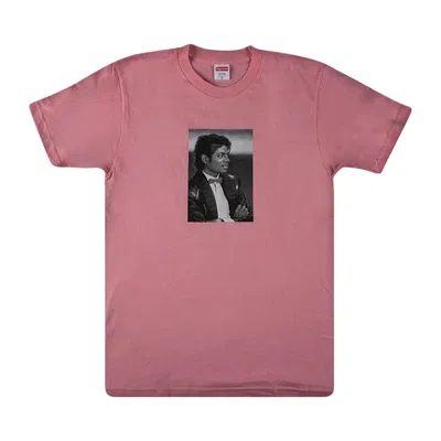 Pre-owned Supreme Michael Jackson Tee 'bright Coral' | Orange | Men's Size M