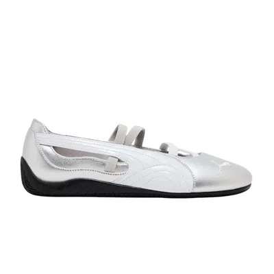 Pre-owned Puma Wmns Speedcat Ballet 'metallic - Silver' | Women's Size 8.5