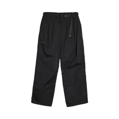 Pre-owned Comme Des Garçons Homme Deux Comme Des Garçons Homme Plus Nylon Taffeta Pant 'black' | Men's Size M