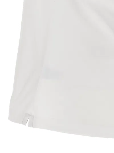 Brunello Cucinelli Crew Neck Graphic Print Short Sleeves T-shirt In Neutral