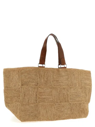 Ibeliv Miray Tote Bag Beige In Brown