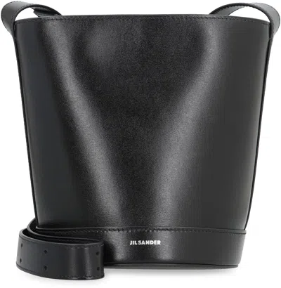 Jil Sander Bucket Shape Shoulder Bag With Adjustable Strap