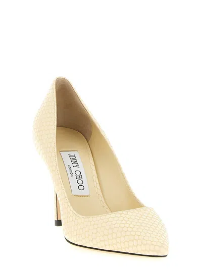 Jimmy Choo Natural Leather Pumps