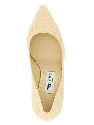 Jimmy Choo Natural Leather Pumps