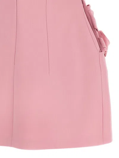 Magda Butrym Floral Appliqued Wool Mini Dress