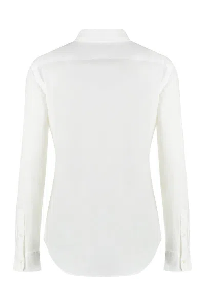 Polo Ralph Lauren Classic Long Sleeves Button Front Shirt Clothing In White