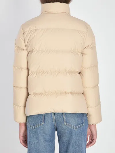 Moncler Mauzun Puffer Jacket In Neutral