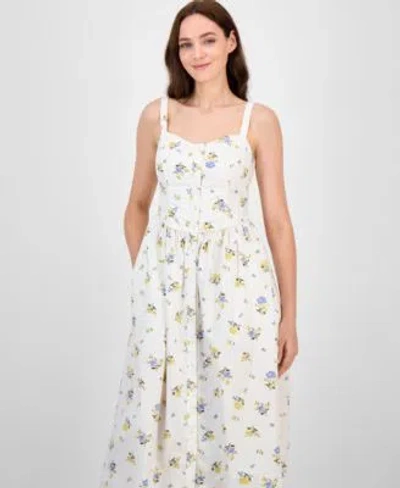 Levi's Levis Womens Original Denim Trucker Jacket Adore Midi Dress