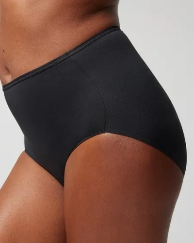 Soma Women's No Show High-waist Brief Panty In Gray Size Medium |  Vanishing Edge Panties