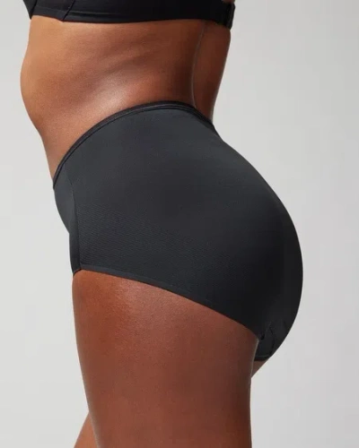 Soma Women's No Show High-waist Brief Panty In Black Size Xl |  Vanishing Edge Panties