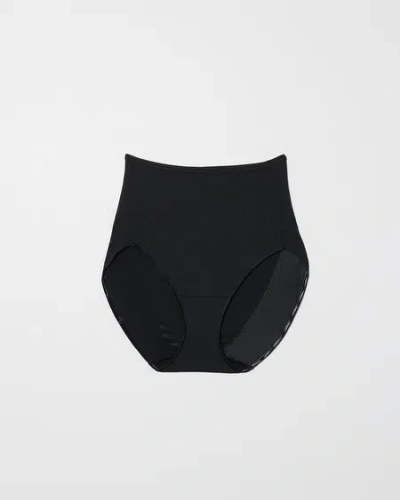 Soma Women's No Show High-waist Brief Panty In Black Size Xl |  Vanishing Edge Panties