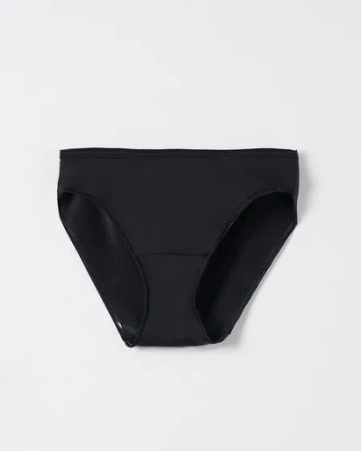 Soma Women's No Show Hipster Panty In Black Size Xs |  Vanishing Edge Panties