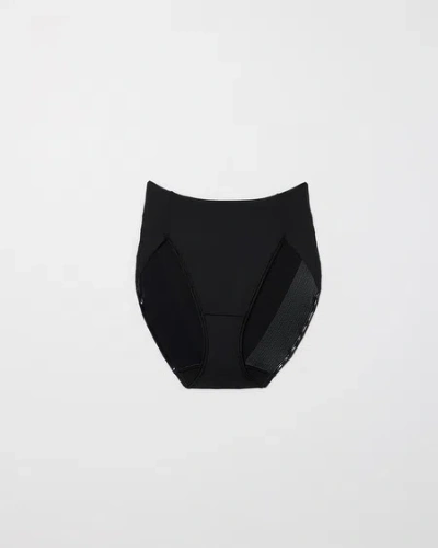Soma Women's Vanishing Tummy High-leg Brief Panty In Black Size Large |