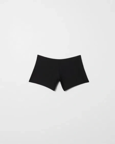 Soma Women's No Show Boyshort Panty In Black Size Small |  Vanishing Edge Panties