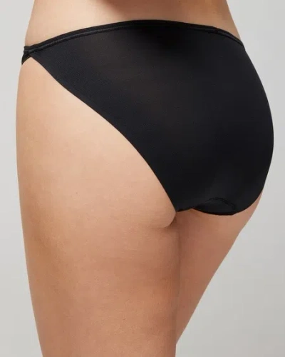 Soma Women's No Show Bikini Panty In Gray Size Large |  Vanishing Edge Panties