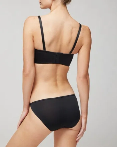 Soma Women's No Show Bikini Panty In Black Size 2xl |  Vanishing Edge Panties