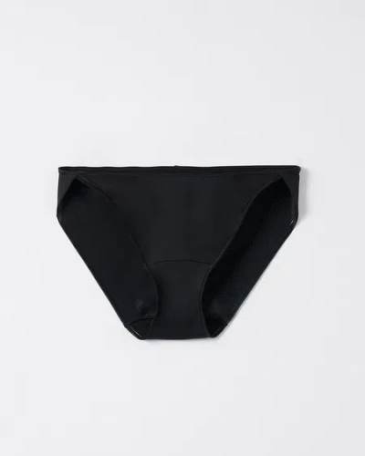 Soma Women's No Show Bikini Panty In Black Size 2xl |  Vanishing Edge Panties
