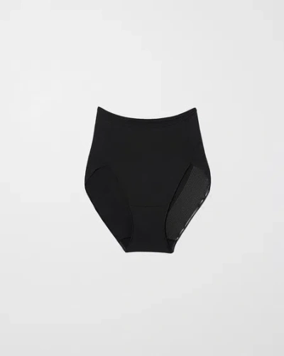 Soma Women's No Show Modern Brief Panty In Black Size Medium |  Vanishing Edge Panties