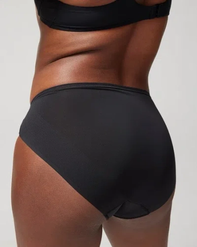 Soma Women's No Show High-leg Panty In Black Size Xs |  Vanishing Edge Panties