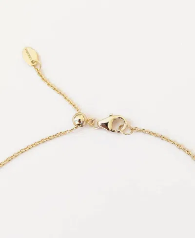 Kamaria Butterfly Necklace With Lab-grown Opal In 14k Gold Plated Sterling Silver