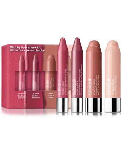 Clinique 4-pc. Chubby Lip + Cheek Makeup Set