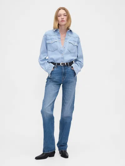 Gap High Rise '90s Loose Jeans In Purple