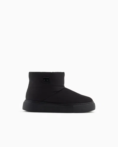 Armani Exchange Booties In Black