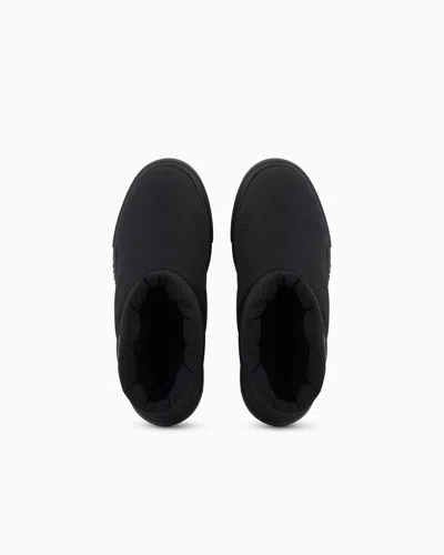 Armani Exchange Booties In Black