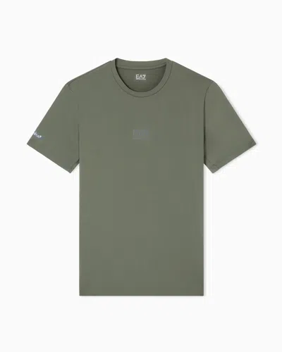 Ea7 Dynamic Athlete T-shirt In Ventus7 Technical Fabric