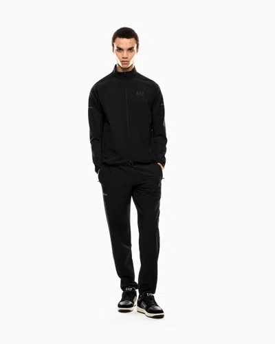 Ea7 Dynamic Athlete Zip-up Sweatshirt In Ventus7 Technical Fabric