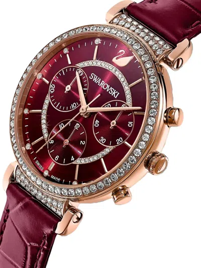 Swarovski Passage Chrono 36mm In Brown