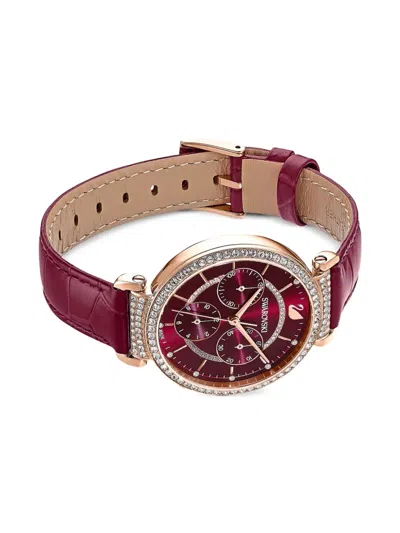 Swarovski Passage Chrono 36mm In Brown
