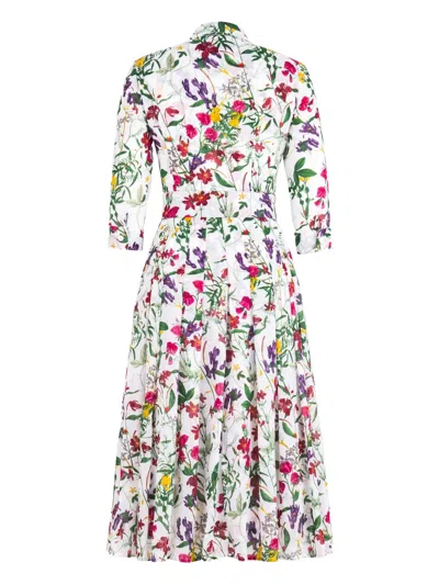 Samantha Sung Audrey Shirtdress In White