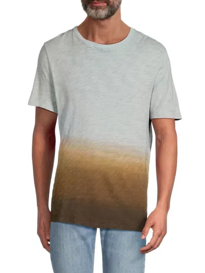 Atm Anthony Thomas Melillo Men's Dip-dye Slub Jersey Cotton T-shirt In Neutral