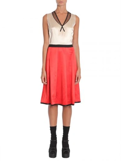 Marc Jacobs Sleeveless Dress In Multicolor