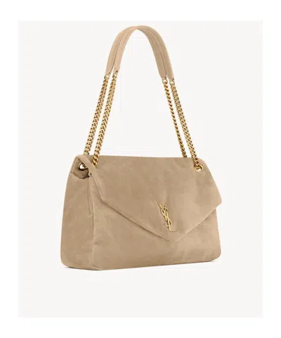 Saint Laurent Calypso Large In Suede