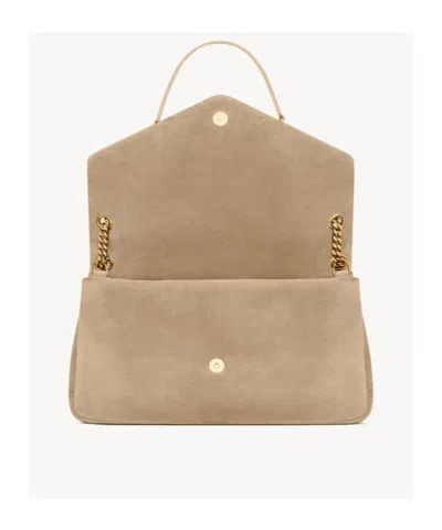 Saint Laurent Calypso Large In Suede