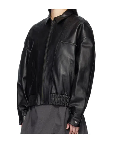 Paloma Wool Bomber Leather Jacket