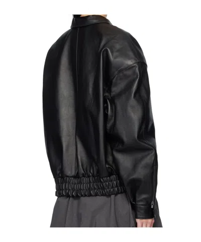 Paloma Wool Bomber Leather Jacket