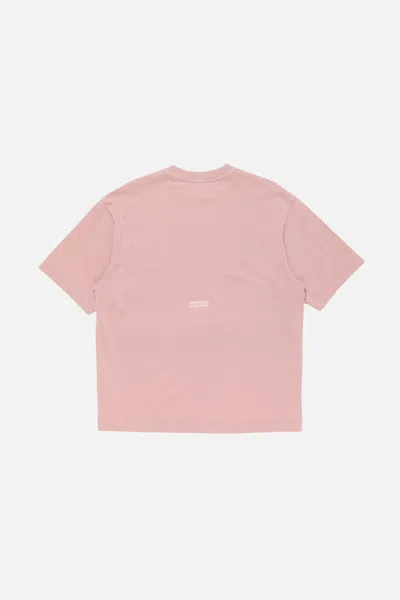 Acne Studios Short-sleeved T-shirt In Orange