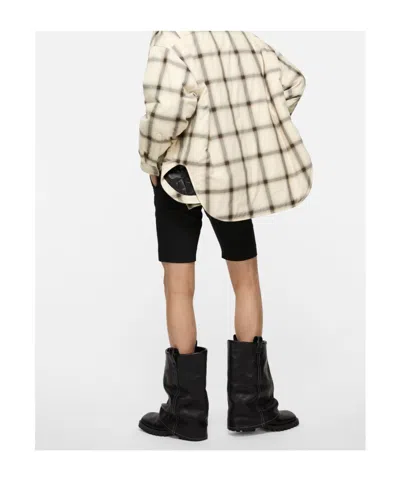 Acne Studios Button-down Shirt Jacket In Neutral