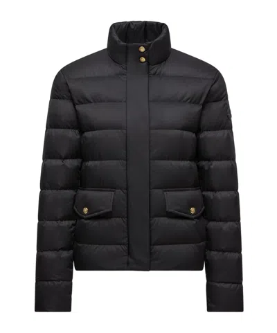 Moncler Bessettes Quilted Down Jacket In Black