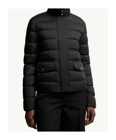 Moncler Bessettes Quilted Down Jacket In Black